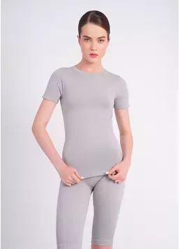 Безшовна футболка T-SHIRT griffin (сірий)