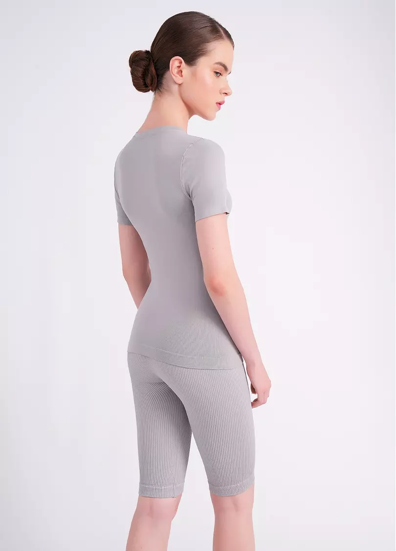 Бесшовная футболка T-SHIRT griffin (серый)