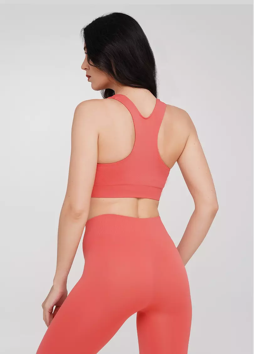 Спортивный топ TOP ENERGY (коралловый)