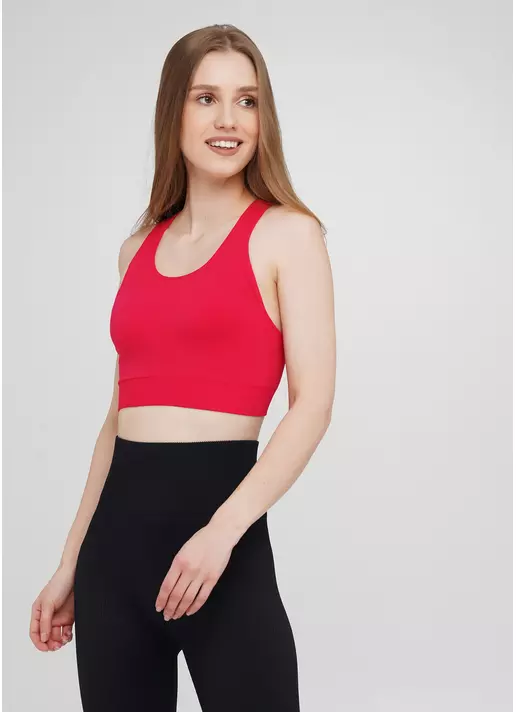 Спортивный топ TOP ENERGY (ярко-розовый)