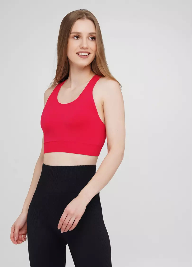 Спортивный топ TOP ENERGY (ярко-розовый)