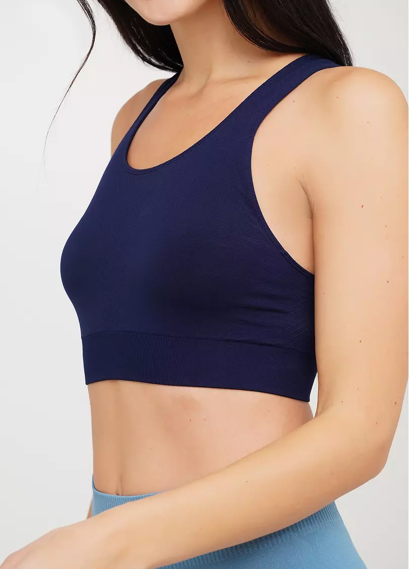 Спортивний топ TOP ENERGY rhodonite (синій)