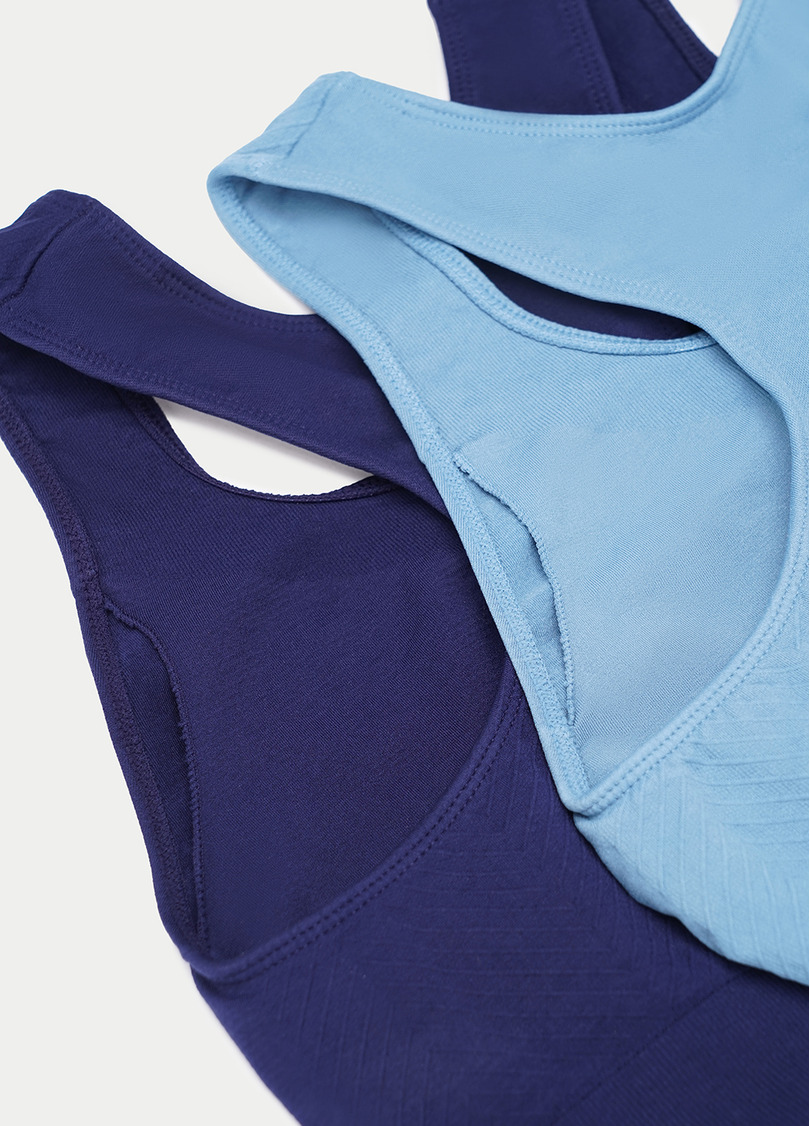 Спортивний топ TOP ENERGY rhodonite (синій)