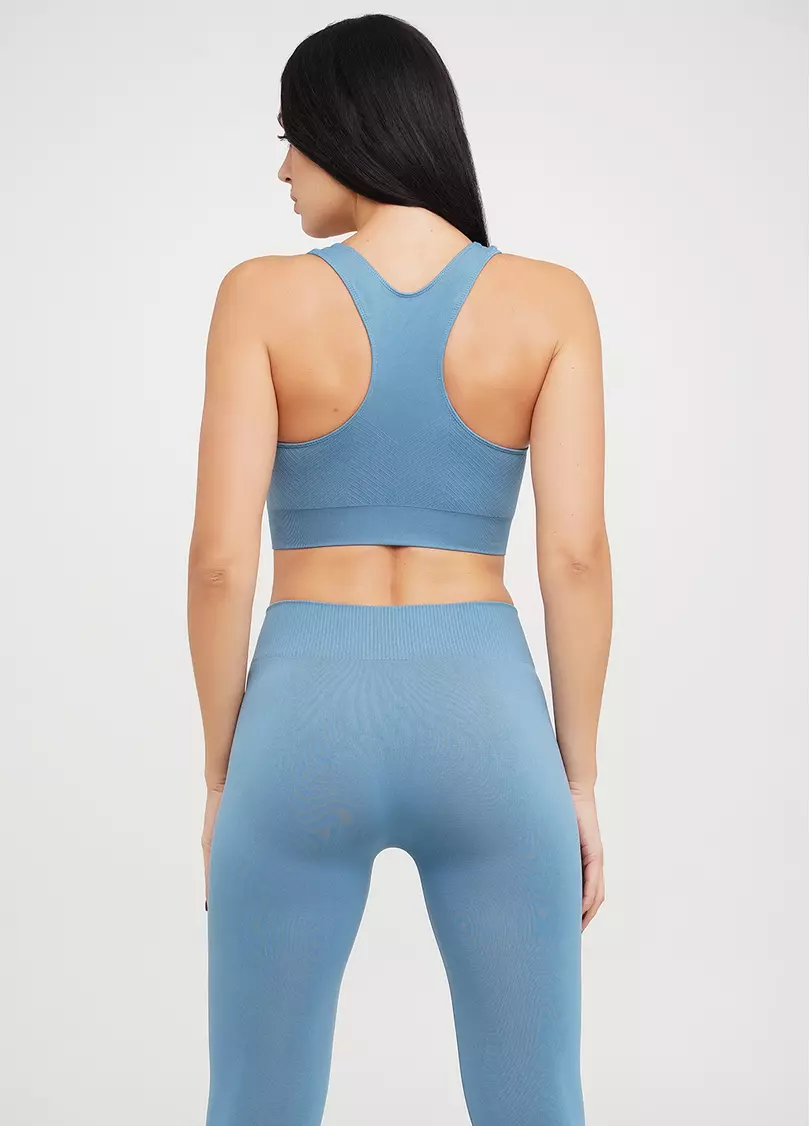 Спортивный топ TOP ENERGY spring lake (голубой)