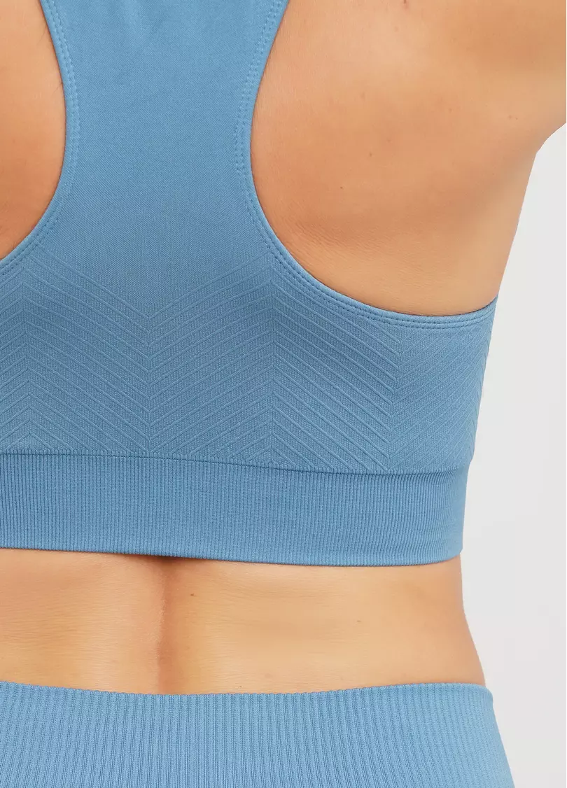 Спортивный топ TOP ENERGY spring lake (голубой)