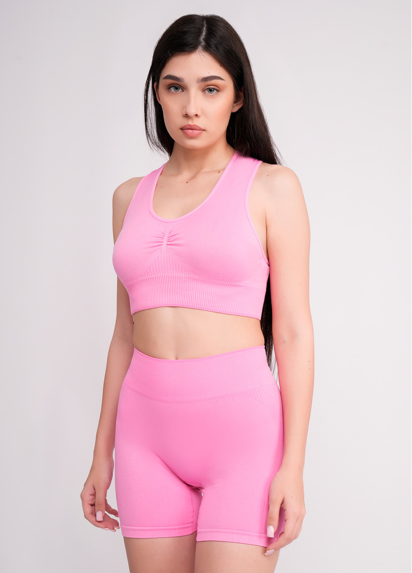 Спортивний топ з пуш ап TOP SPORT SHAPE rosa pink (рожевий)