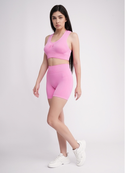 Спортивный топ с пуш ап TOP SPORT SHAPE rosa pink (розовый)