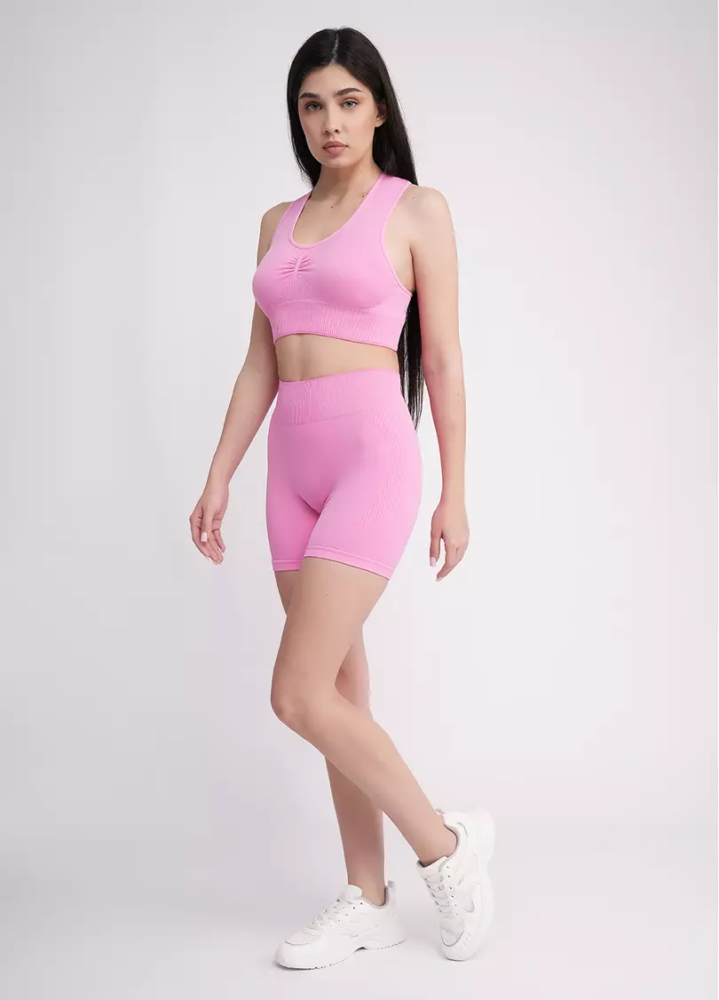 Спортивний топ з пуш ап TOP SPORT SHAPE rosa pink (рожевий)