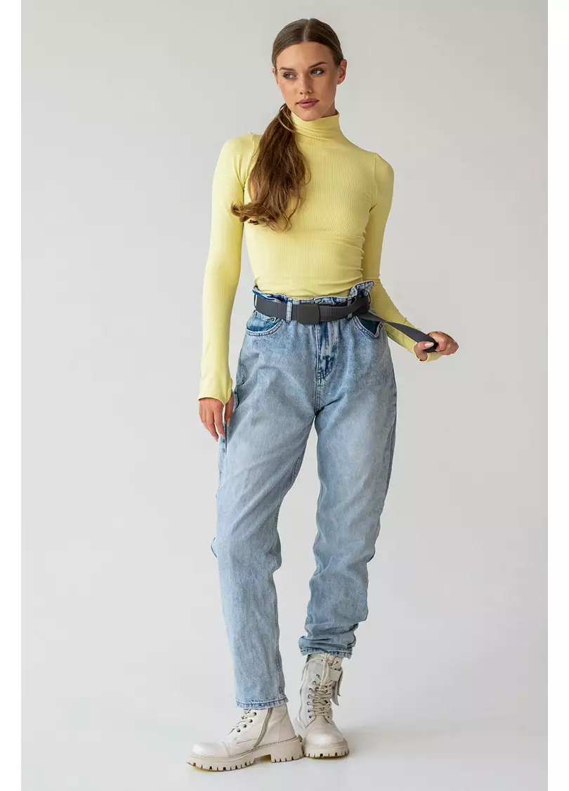 Водолазка в рубчик FLEX LONGSLEEVE POWER (жовтий)