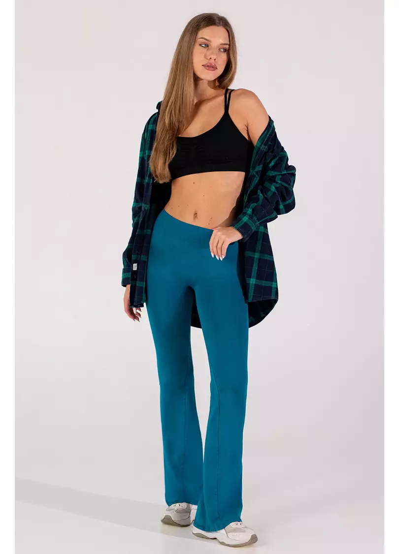 Топ з перехресними бретелями FLEX TOP ACTIVE (чорний)