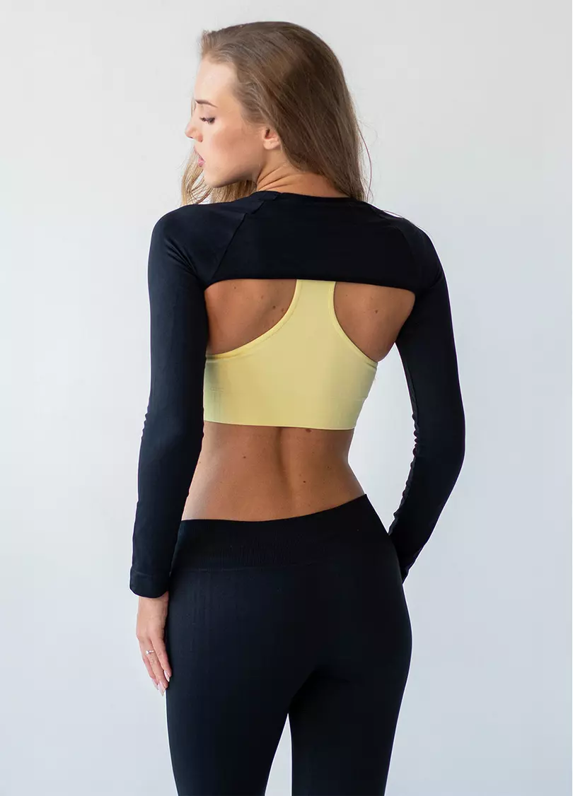 Спортивний топ FLEX TOP FREE (жовтий)