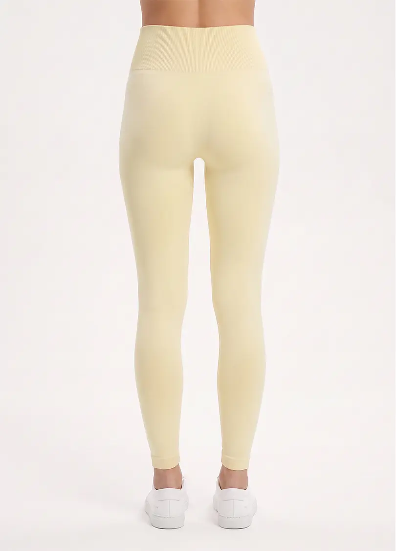 Легінси з широким поясом FLEXING LEGGINGS ACTIVE lemon grass (жовтий)
