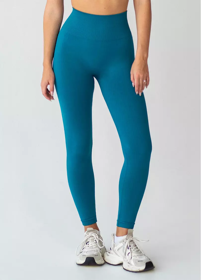 Легінси з широким поясом FLEXING LEGGINGS ACTIVE (синій)