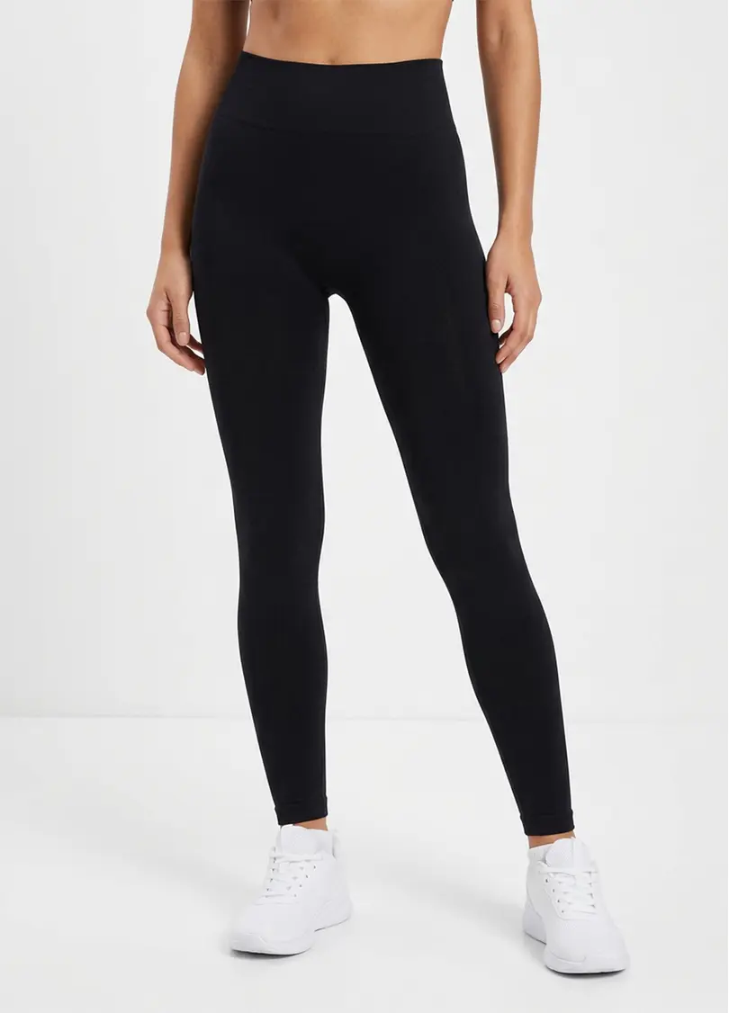 Легінси безшовні FLEXING LEGGINGS black (чорний)