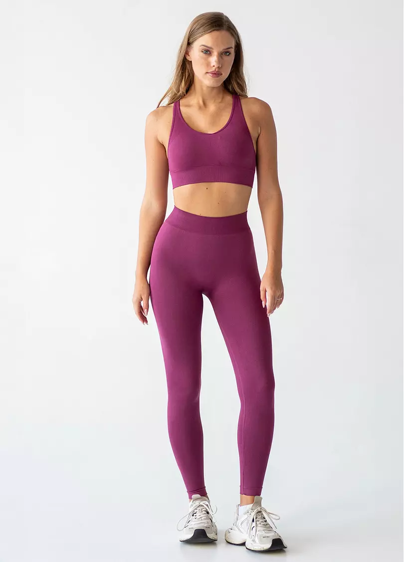 Легінси безшовні FLEXING LEGGINGS (рожевий)