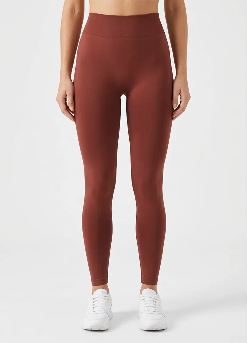 Легінси безшовні FLEXING LEGGINGS hot chocolate (коричневий)