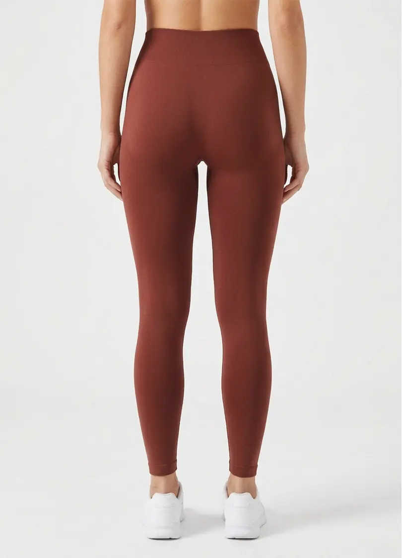 Легінси безшовні FLEXING LEGGINGS hot chocolate (коричневий)