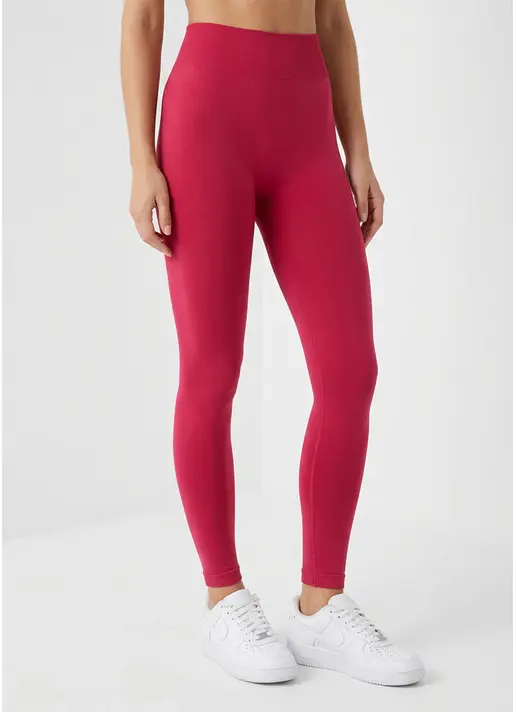 Леггинсы бесшовные FLEXING LEGGINGS winterberry (красный)