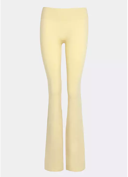 Леггинсы-клеш с низкой посадкой FLEXING LEGGINGS JIVE (желтый)