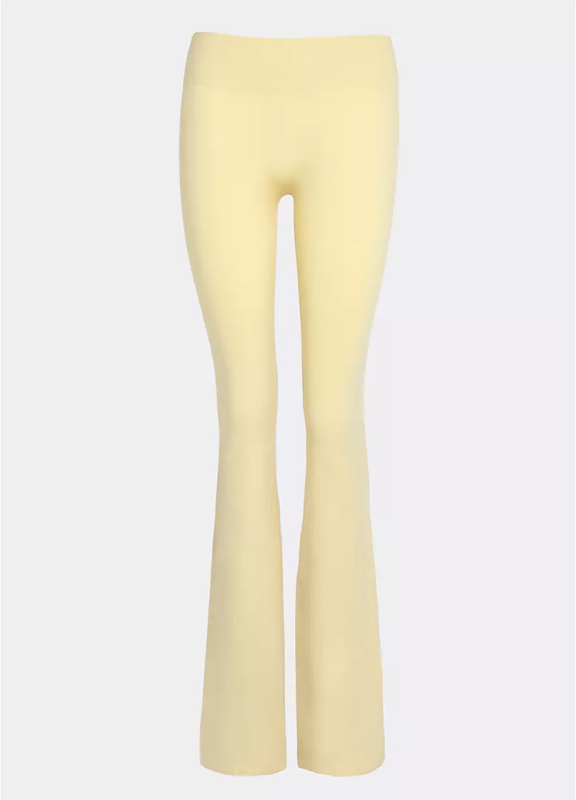 Леггинсы-клеш с низкой посадкой FLEXING LEGGINGS JIVE (желтый)
