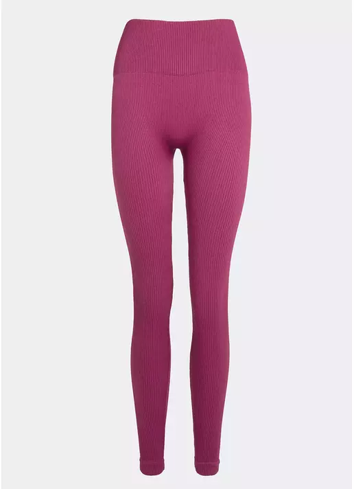 Легінси в рубчик FLEXING LEGGINGS POWER (рожевий)