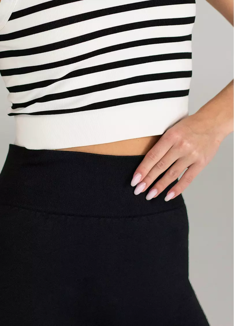 Легінси кльош FLEXING LEGGINS Faboluose (чорний)