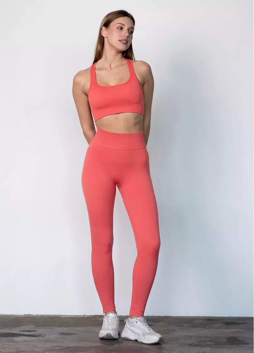 Леггинсы с молнией FLEXING LEGGINS Urban Chic (оранжевый)