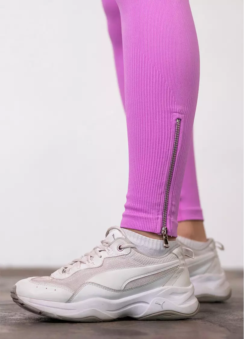 Леггинсы с молнией FLEXING LEGGINS Urban Chic (розовый)