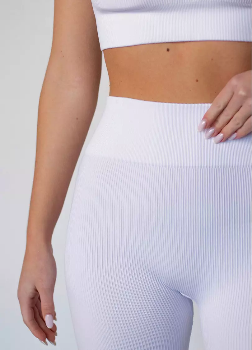 Леггинсы с молнией FLEXING LEGGINS Urban Chic (белый)