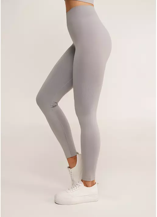 Бесшовные леггинсы из микрофибры LEGGINGS 02 griffin (серый)