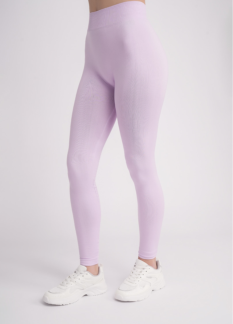 Бесшовные леггинсы из микрофибры LEGGINGS 02 orchid bloom (фиолетовый)