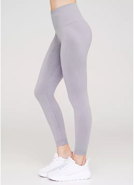 Бесшовные леггинсы из микрофибры LEGGINGS ENERGY (серый)