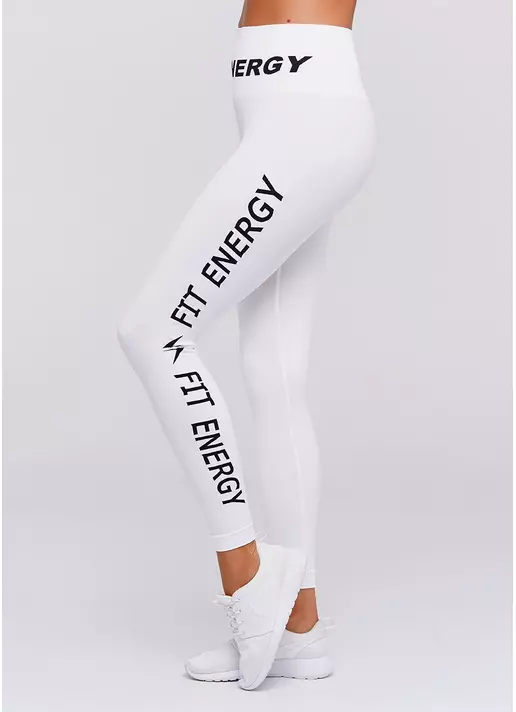 Спортивные лосины LEGGINGS FIT ENERGY (белый)