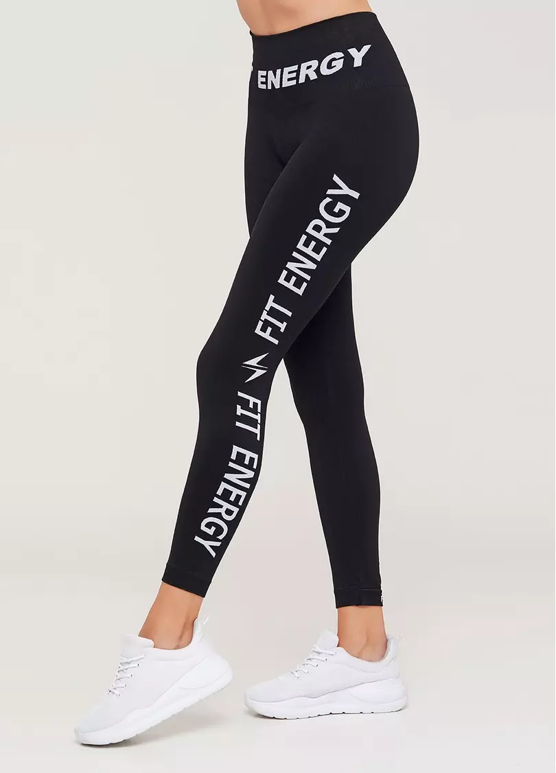 Спортивные лосины LEGGINGS FIT ENERGY (черный)