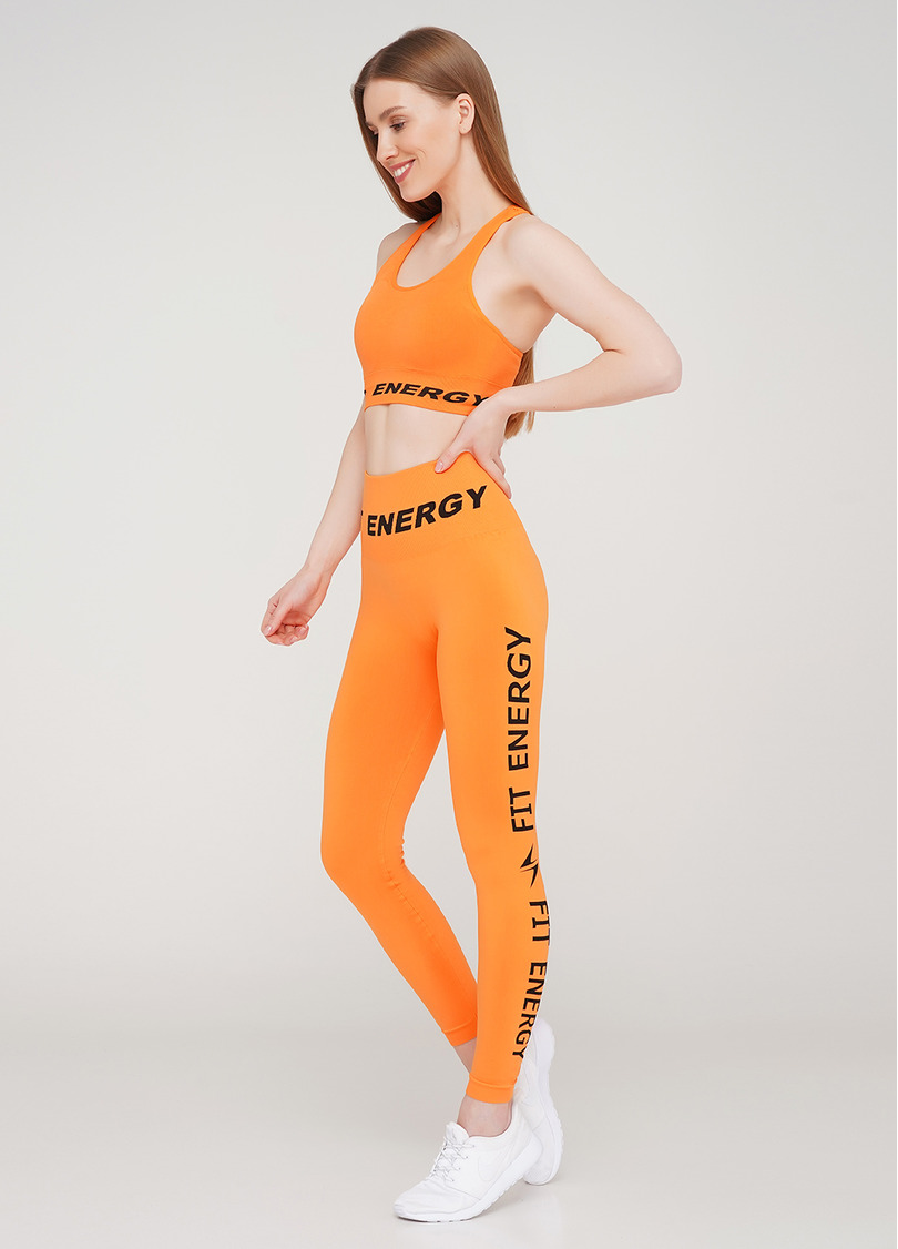 Спортивні лосини LEGGINGS FIT ENERGY (помаранчевий)