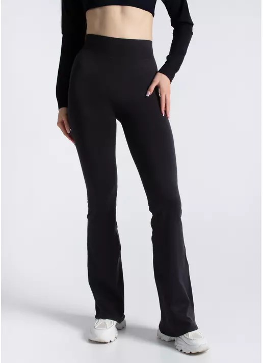 Легінси кльош LEGGINGS FLARED black (чорний)