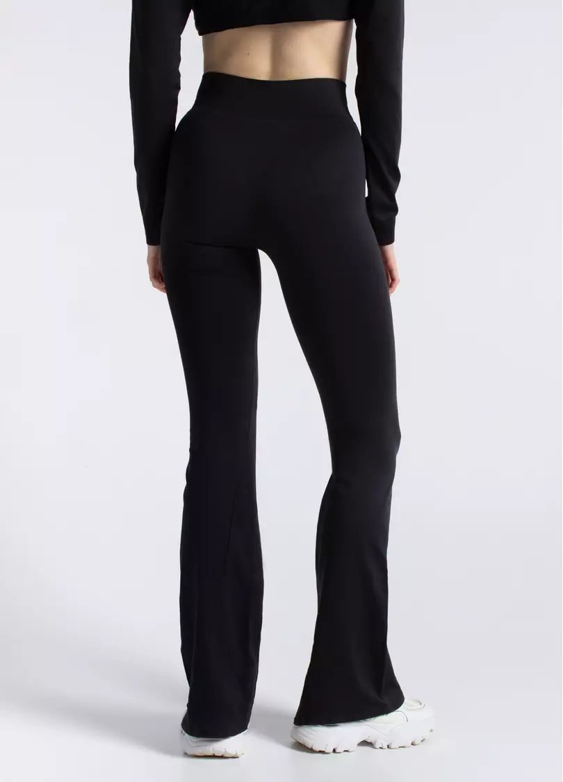 Легінси кльош LEGGINGS FLARED black (чорний)