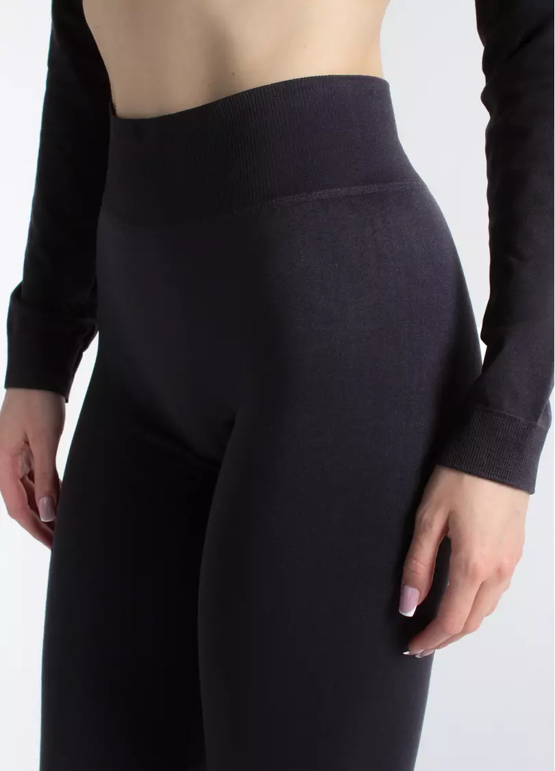 Легінси кльош LEGGINGS FLARED black (чорний)
