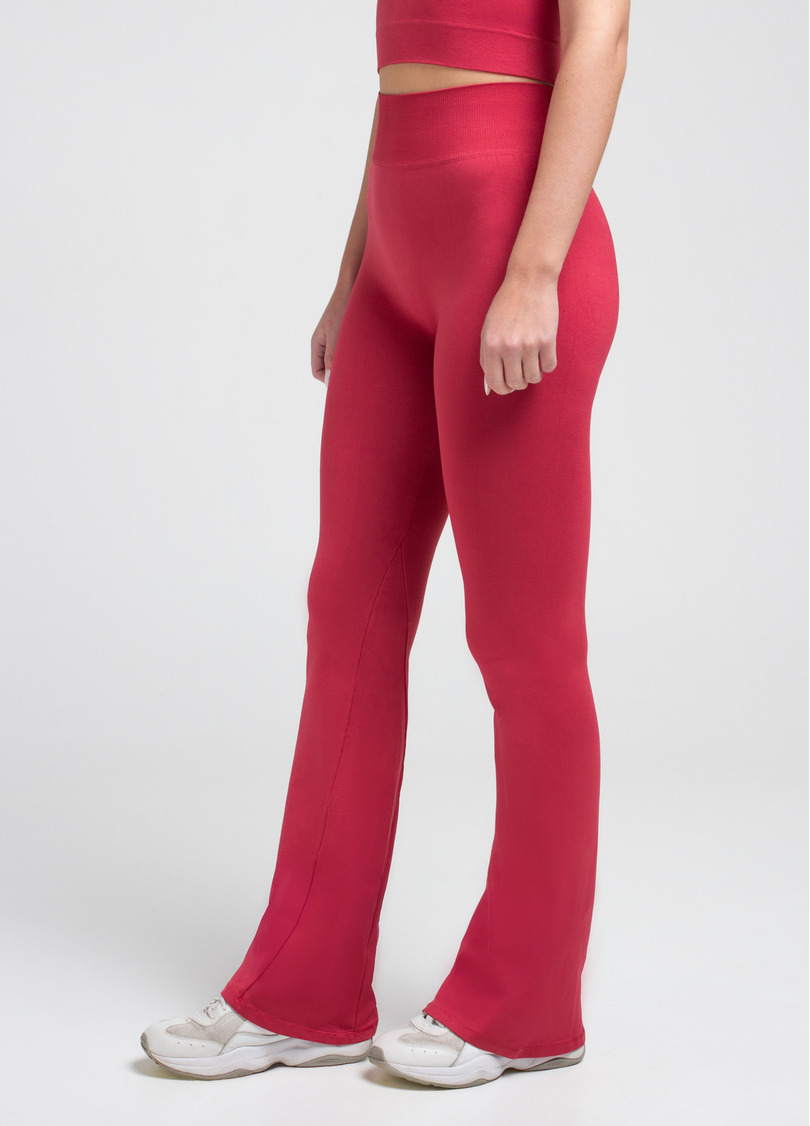 Леггинсы клеш LEGGINGS FLARED winterberry (красный)