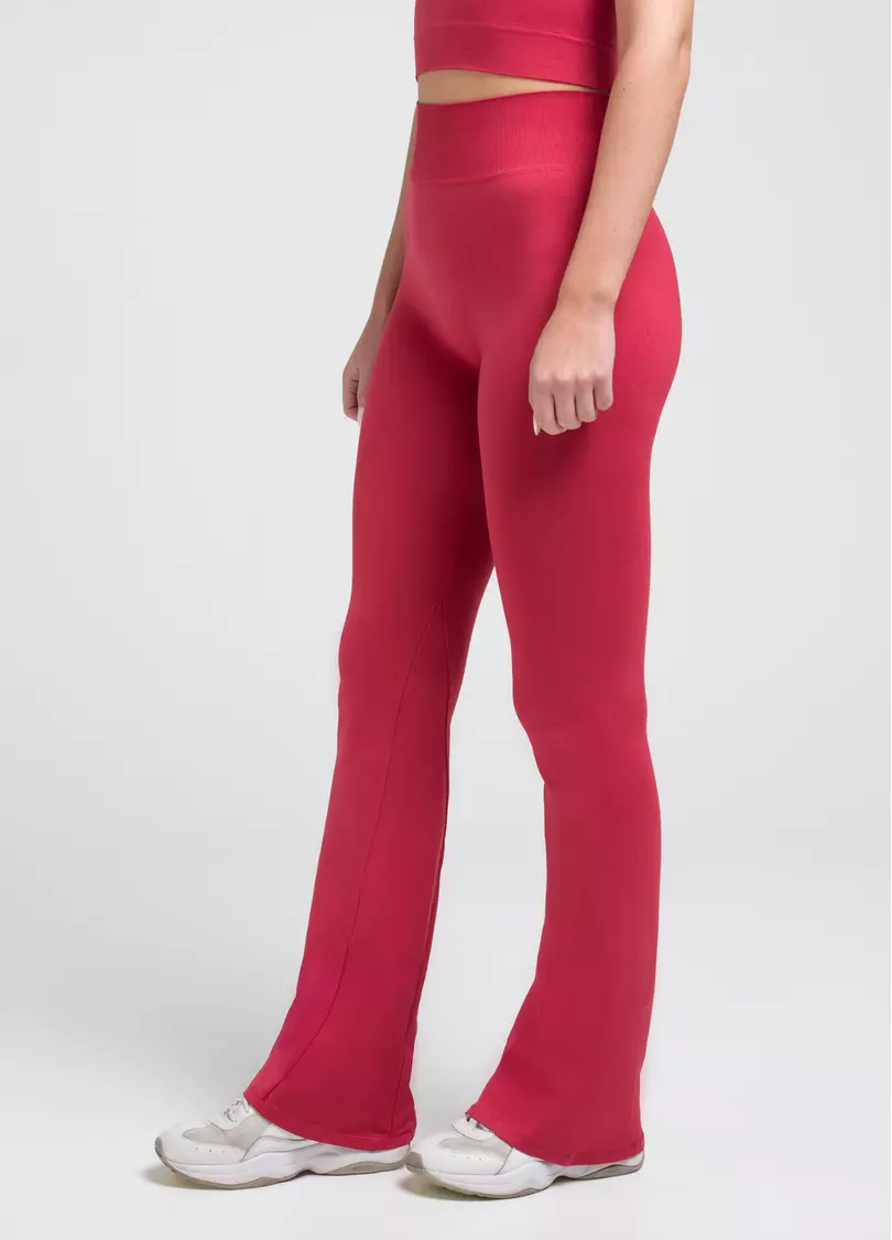 Легінси кльош LEGGINGS FLARED winterberry (червоний)