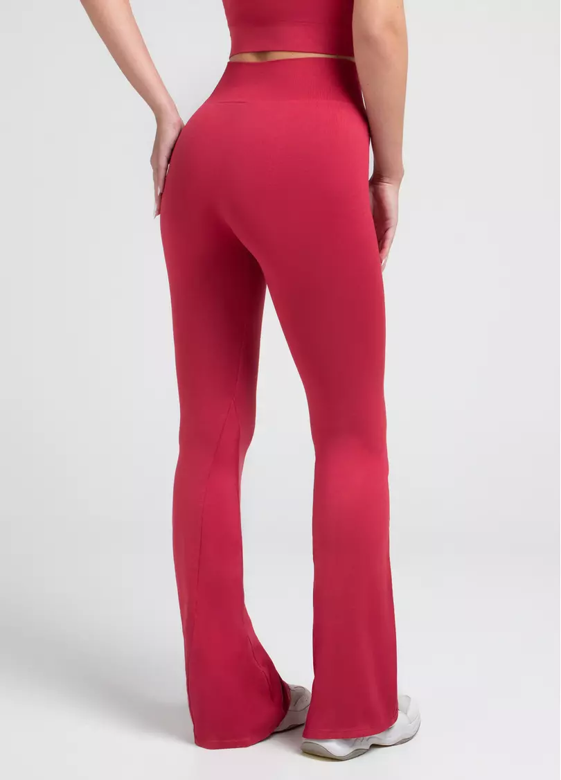 Легінси кльош LEGGINGS FLARED winterberry (червоний)