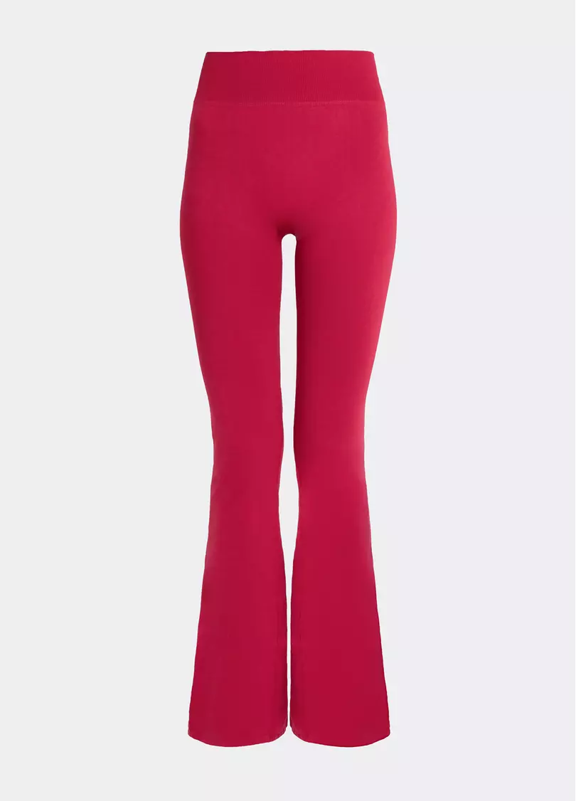 Легінси кльош LEGGINGS FLARED winterberry (червоний)