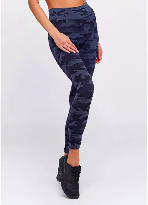 Леггинсы для фитнеса LEGGINGS MILITARY 01 (синий) Леггинсы для фитнеса LEGGINGS MILITARY 01 (синий)
