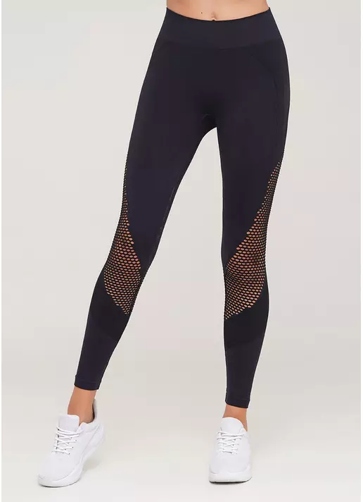 Безшовні спортивні лосини LEGGINGS SPORT RETE ESSENTIAL (сірий)