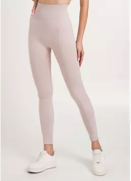 Спортивные леггинсы с моделирующим швом LEGGINGS SPORT SHAPE burnished lilac (розовый)