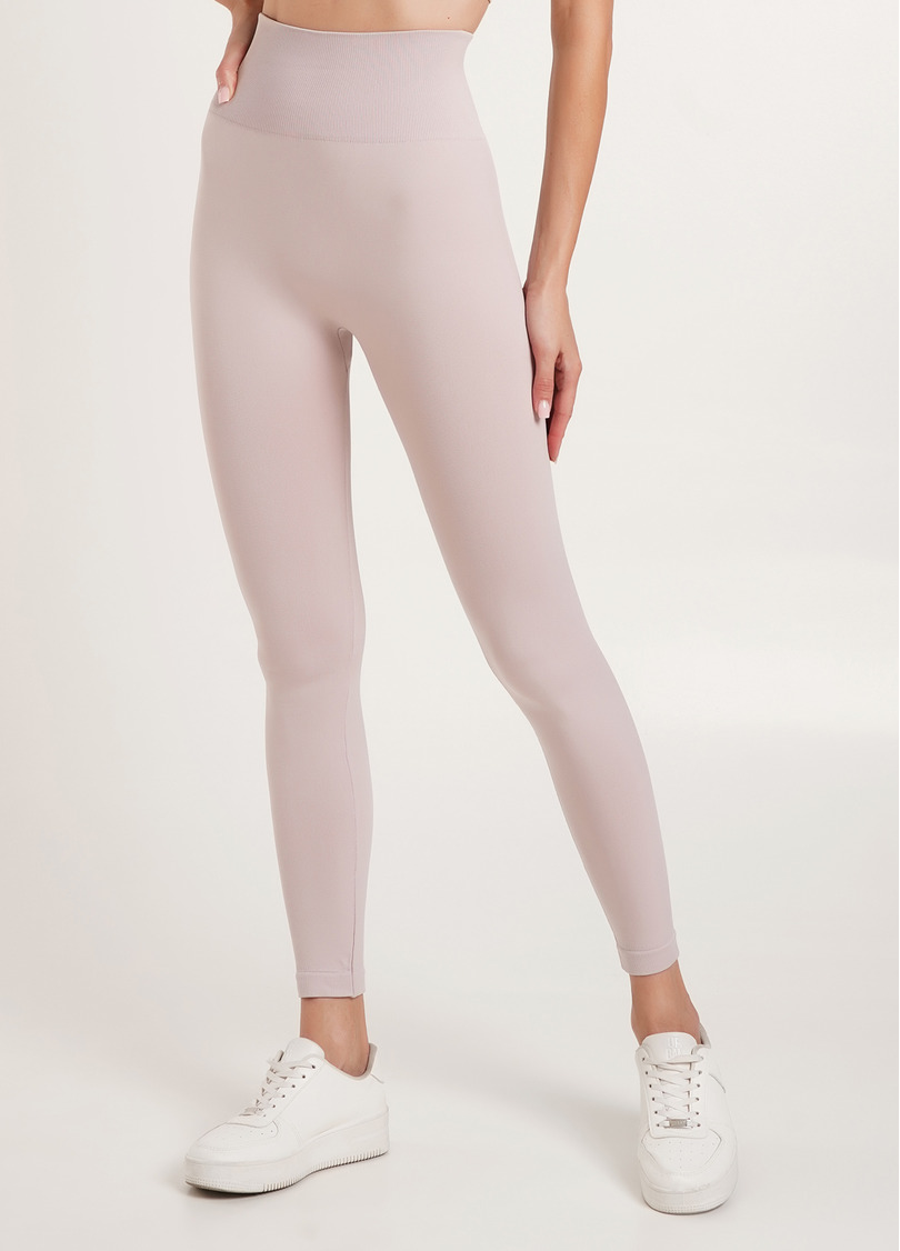 Спортивные леггинсы с моделирующим швом LEGGINGS SPORT SHAPE burnished lilac (розовый)