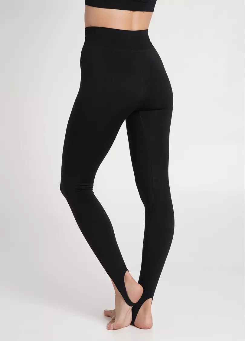 Легінси зі штрипками LEGGINGS STRAPS black (чорний)