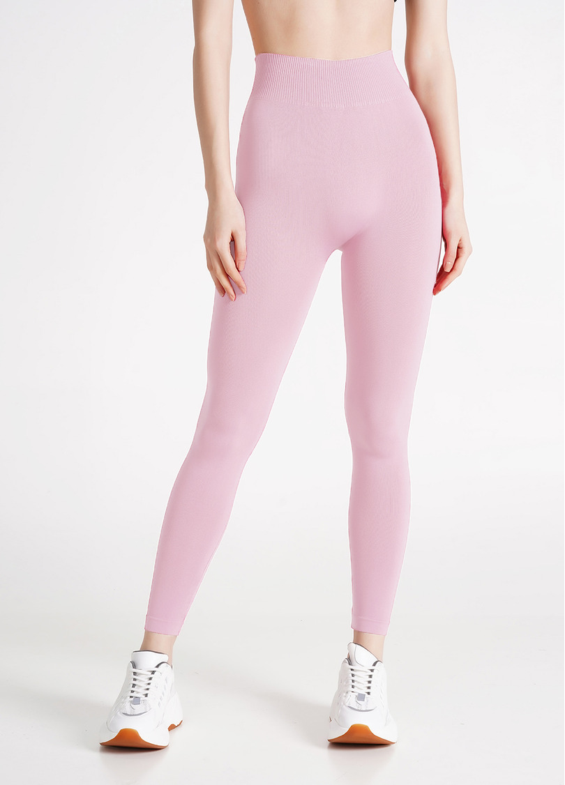 Бесшовные леггинсы LEGGINGS blossom (розовый)