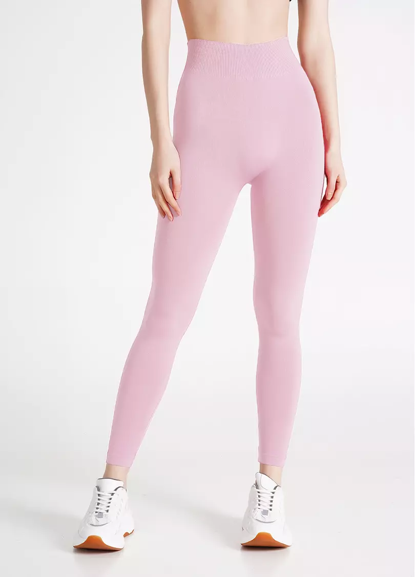 Бесшовные леггинсы LEGGINGS blossom (розовый)