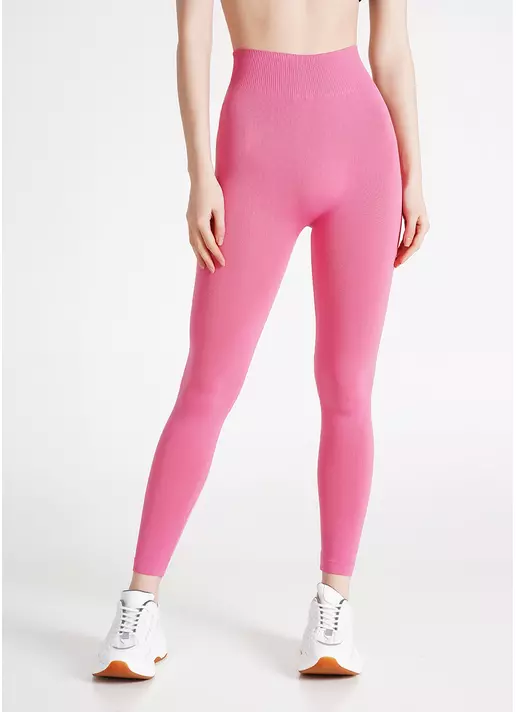 Безшовні легінси LEGGINGS bubblegum (рожевий)